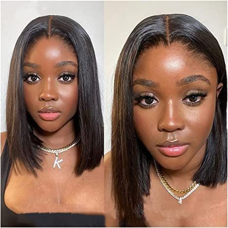 Short Wig Hairstyles For Black Women, 12 Inch Bob Wig, Sewin Weave, Straight Bob Wig, Bob Straight, Wig Bob, Corte Bob, Virgin Hair Wigs, Bob Lace Front Wigs