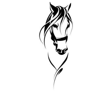 Horse Clip Art, Horse Logo Design, Horse Tattoo Design, Horse Clipping, Image Svg, Horse Silhouette, Horse Tattoo, Horse Logo, Horse Drawing