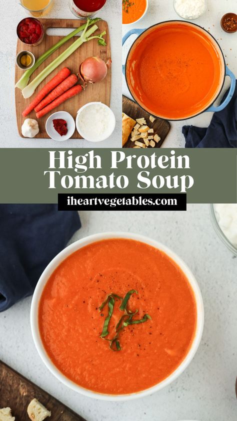 Protein Soup Recipes, Vegetarian High Protein, Protein Soups, Low Calorie Protein, Low Calorie Soup, Quick Soup, Broccoli Soup Recipes, High Protein Vegetarian Recipes, Source Of Protein