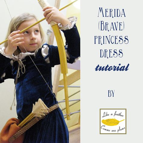 Merida dress tutorial Merida Costume Diy, Diy Merida Costume, Princess Dress Tutorials, Merida Costume, Merida Dress, Brave Princess, Merida Brave, Dress Tutorial, Dress Patterns Free