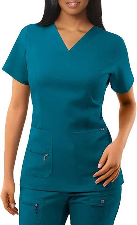 Stylish Scrubs For Women Plus Size, Medical Scrubs Women, Fancy Scrubs Uniform, Fashion Scrubs For Women, Women Scrubs Uniform, Scrub Style Medical, Nurses Scrubs Uniform, Scrub Style Fashion, Scrub Designs Medical