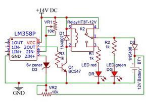 Automatic Battery Charger circuit using LM358 OP-AMP » Power supplies Inverter Circuit Diagram, Battery Charger Circuit, Automatic Battery Charger, Basic Electronic Circuits, Crt Tv, Batteries Diy, Electronic Circuit Design, Power Supply Circuit, Electric Circuit