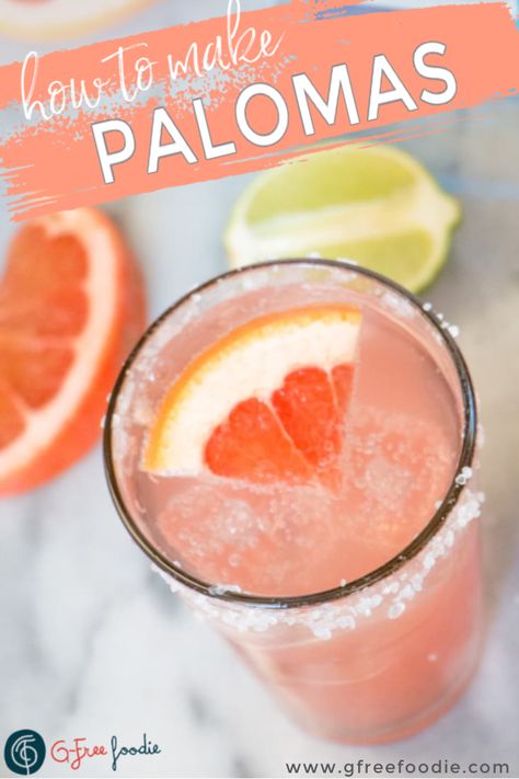 Paloma Margarita Recipe, Paloma Cocktail Tequila, Grapefruit Paloma, Cocktail Tequila, Hard Drinks, Paloma Recipe, Tequila Recipe, Paloma Cocktail, Pecking Order