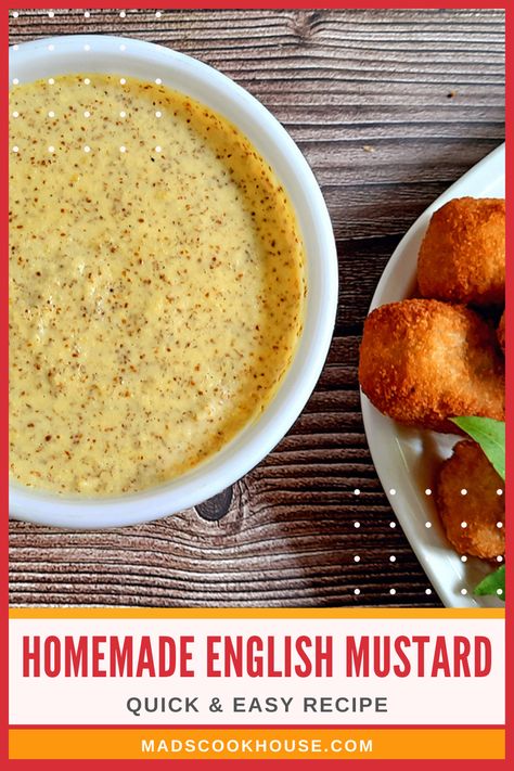 Mustard Recipe Homemade, German Mustard Recipe, Yellow Mustard Recipe, Horseradish Mustard Recipe, Mustard Recipes, Horseradish Mustard, Halaal Recipes, English Mustard, Honey Mustard Recipes