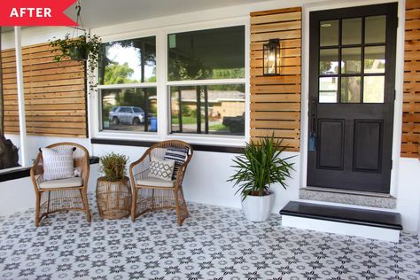 Porch Remodel, Colors Combinations, Home Exterior Makeover, Diy Porch, Exterior Makeover, Casa Exterior, Home Inspo, Flipping Houses, House Paint