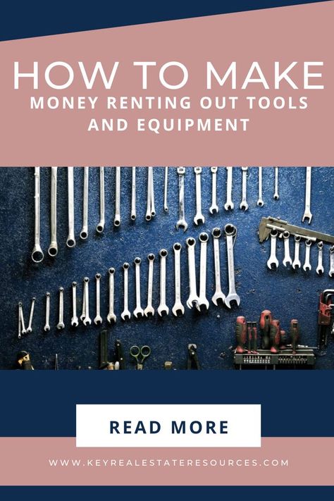 If you’re looking to add a side hustle to your real estate business, consider renting out tools and equipment to DIY-ers. Equipment Rental Business, Agent Aesthetic, Successful Realtor, Diversify Income, Real Estate Advertising, Rental Business, Real Estate Career, Real Estate Quotes, Multiple Streams Of Income