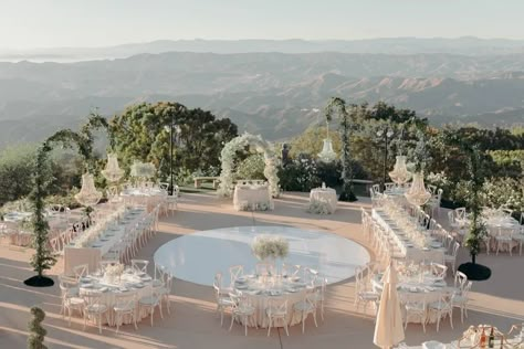 Above the Top Party Rentals & Event Services | Rentals - The Knot Stone Mountain Estate Wedding, Mountain Sunsets, Malibu Los Angeles, Wedding Venue Los Angeles, Wedding Rental, Makeup Bride, Dream Wedding Decorations, Malibu Wedding, Rock Wedding