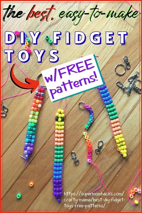 Easy Diy Fidget Toys, Homemade Fidget Toys, Fidget Toys For Adults, Fidgets Diy, Diy Fidget Toys, When School Starts, School Starts, Storing Craft Supplies, Diy Classroom