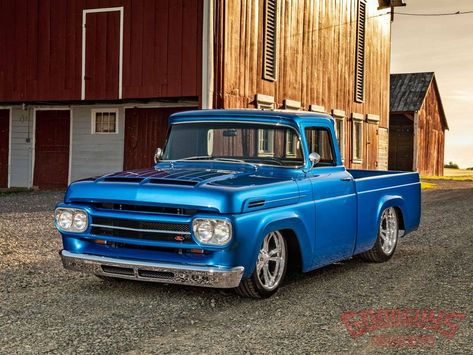 ******   Danny Bouchard’S 1958 F100 | Korek Designs   ******** 1958 Ford F100, Ford Crew Cab, Slammed Trucks, Chevy Nomad, Bad Company, Lowered Trucks, Old Ford Trucks, Classic Ford Trucks, Shop Truck