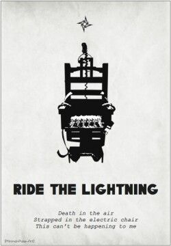 Flash before my eyes now it's time to die burning in my brain I can feel the flame... Metallica Lyrics, Metallica Song, Metallica Tattoo, Satanic Clothing, Metallica Logo, Lightning Tattoo, Metallica Art, Playing The Guitar, Metallica T Shirt