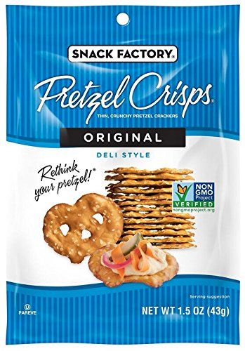 Snack Factory Pretzel Crisps Original 15 Ounce Pack of 24 >>> See this great product. Pretzel Toffee Bark, Bruschetta Bites, Snack Factory Pretzel Crisps, Pretzel Chips, Pretzel Thins, Toffee Bark, Pretzel Toffee, Pretzel Snacks, Pretzel Crisps