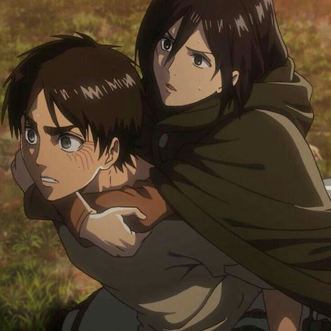 Mikasa X Eren, Eren X Mikasa, Eren And Mikasa, Mikasa Ackerman, Eren Yeager, Titan Anime, Eren Jaeger, Attack On Titan Anime, Attack On Titan