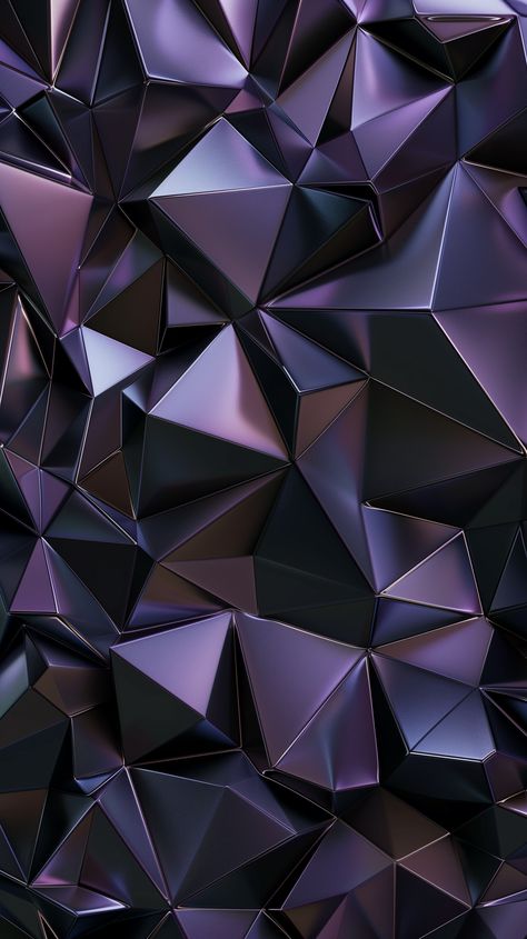 Stunning geometric purple wallpaper for iPhone and Android. 🌟📲 Purple Wallpaper For Iphone, 3d Lockscreen, Marble Aesthetic, Vintage Blog, Wallpaper For Iphone, Purple Design, 3d Object, Graphic Wallpaper, Screen Design