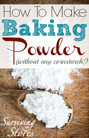 Make Baking Powder, Homemade Baking Powder, Recetas Salvadorenas, Homemade Dry Mixes, Cooking Substitutions, Homemade Baking, Baking Substitutes, Homemade Spices, Homemade Seasonings