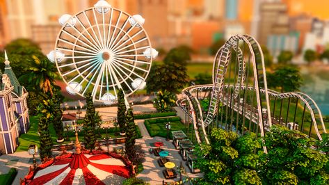 Amusement Park - The Sims 4 Rooms / Lots - CurseForge Sims 4 Cc Amusement Park, Sims 4 Amusement Park, Sims 4 Park, Sims 4 Rooms, Kerbal Space Program, App Home, Save File, Parc D'attraction, Best Mods