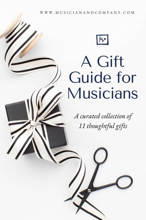 If you’re looking for ideas for a thoughtful, music-related gift for the musician in your life, you’re in the right place. Welcome to the Musician & Co. Gift Guide! We put together a few of our favorite gift ideas for musicians to help you find the perfect gift this year. See the list >> Gifts For A Musician, Ministry Appreciation Gifts, Gift Ideas For Musicians, Church Gifts Ideas, Gifts For Musicians, Degree Gift, Swag Ideas, Church Gifts, Musician Gifts