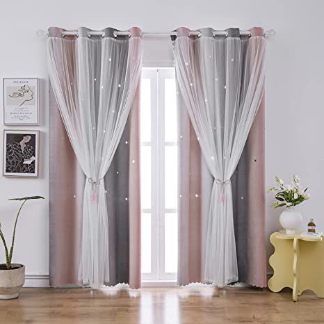 Pink and grey room