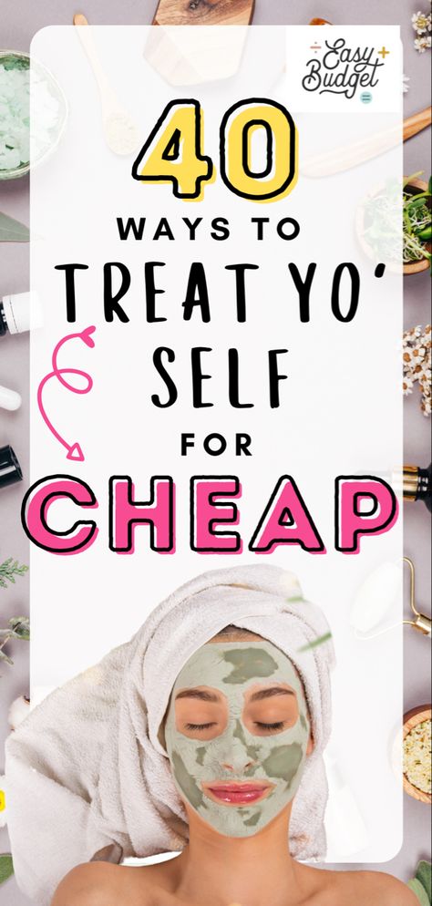 Free Ways To Treat Yourself, Cheap Self Care Ideas, Treat Yourself Quotes, Ways To Treat Yourself, Feeling Calm, Easy Budget, Making A Vision Board, Cheap Things To Do, Meditation Apps