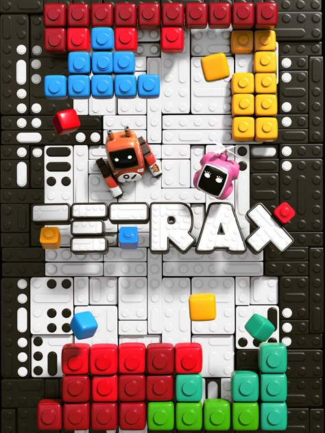 Tetrax Block Puzzle Game :: Behance Tetris Painting, Tetris Building, Tetris Graphic Design, Tetris Movie Poster, Tetris Art, Block Puzzle Game, Block Puzzle, Game Level Design, Visual Reference