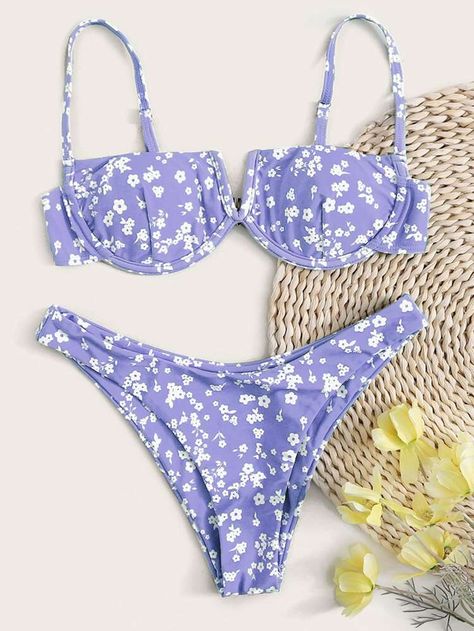 Cute Shein Bikinis, Swimsuit Inspo, Swimsuit Shein, Backless Swimsuit, Trendy Swimsuits, Swimsuits Outfits, Cute Bathing Suits, Marmaris, Swimming Costume