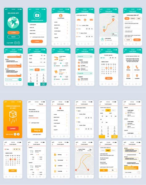 Application Ideas Mobile, App Display Design, Web Page Design Layout, Phone Ui Design, Phone App Design, App Page Design, การออกแบบ Ui Ux, Ui App Design, Ux Design Principles