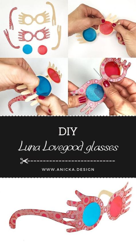 Harry Potter Costume Luna Lovegood, Harry Potter Quibbler Printable, Luna Lovegood Costume Ideas, Luna Love Good Costume Diy, Luna Lovegood Glasses Printable, The Quibbler Printable, Diy Luna Lovegood Costume, Diy Luna Lovegood Glasses, Diy Harry Potter Glasses