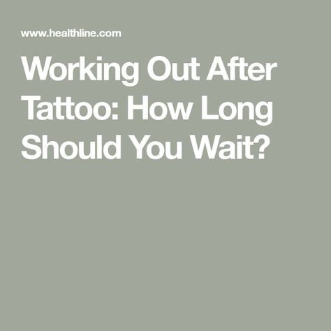 After Tattoo, Bleach Tattoo, Heavy Sweating, Muscle Stretches, Arm Work, Squats And Lunges, Healing Tattoo, Large Tattoos, New Tattoo