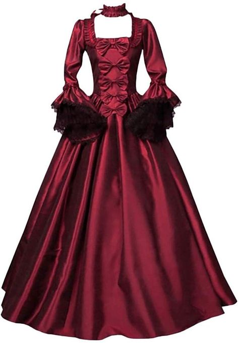 Retro Gown, Vestidos Retro, Elegant Ball Gowns, Victorian Costume, Medieval Dress, Vestidos Vintage, Long Skirts, Gothic Dress, Cosplay Dress