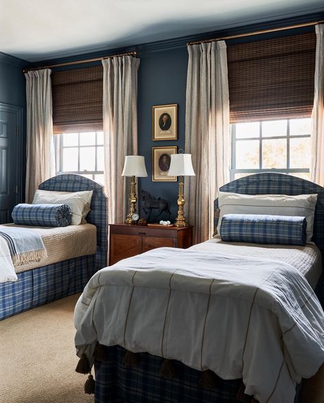 Bedroom English Country, Ralph Lauren Bedroom English Country, Tori Rubinson, Ralph Lauren Bedroom, Big Boy Bedrooms, Twin Beds, Toddler Bedrooms, Boy Bedroom, Big Boy Room