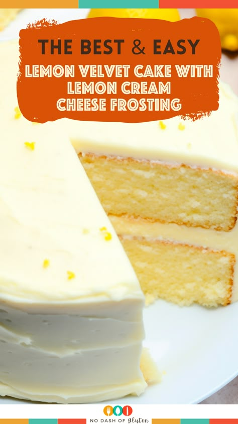 Lemon Cheesecake Cake Recipe, Lemon And Vanilla Cake, Lemon Velvet Cake With Cream Cheese Frosting, Cooktop Cove Lemon Velvet Cake With Lemon Cream Cheese Frosting, Tart Lemon Cake, Decadent Lemon Cake, Lemon Velvet Cake With Cream Cheese, Lemon Velvet Pound Cake, Lemon Cake Topping Ideas