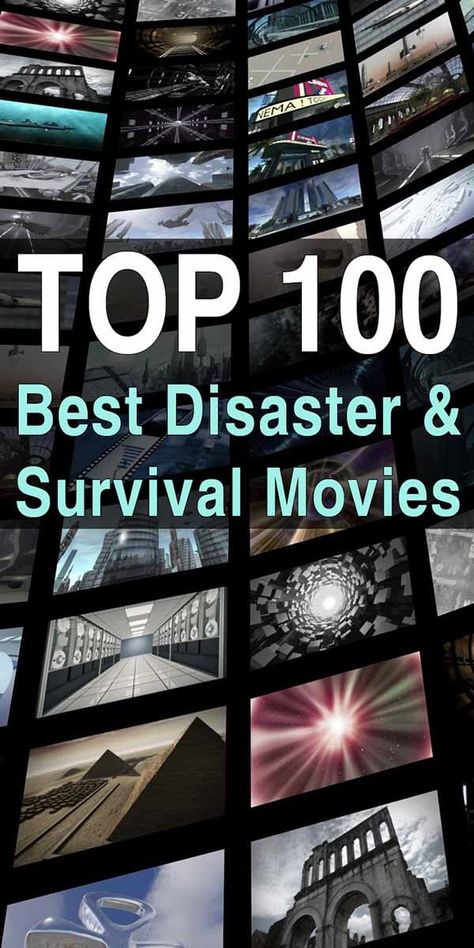 The top 100 best disaster and survival movies that I've seen (in my opinion, of course). If you like movies about doomsday or surviving, check this out. #survivalmovies #disastermovies #doomsdaymovies #survival #movies Apocalypse Movies List, Dystopian Movies List, Survival Movies, How To Survive An Apocalypse, Apocalypse Movies, Apocalyptic Movies, Best Survival Books, Dystopian Movies, Apocalypse Books