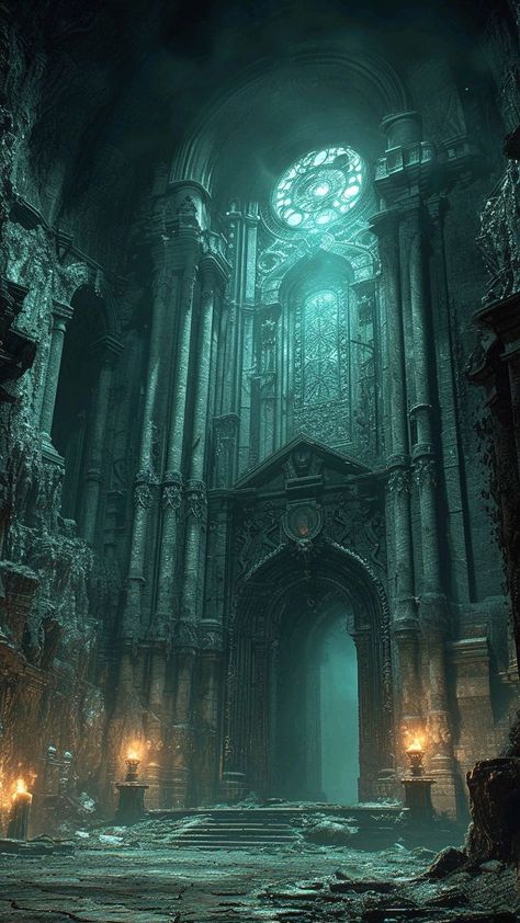 Dark Fantasy Architecture, Dark Fantasy Setting, Baroque Aesthetic Dark, Bloodborne Architecture, Dark Fantasy Environment, Gothic Dungeon, Dark Fantasy Castle, Castle Background, Dark Castle