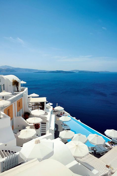 Best Hotels In Santorini, Greece Travel Ideas, Best Hotels In Greece, Greece Vibes, Hotels In Greece, Vacation In Greece, Greece Holidays, Greek Islands To Visit, Travel In Greece