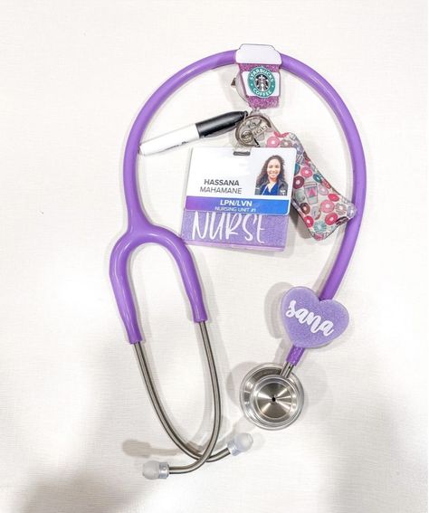 Littmann Stethoscope Nursing, Lpn Nurse Aesthetic, Nurse Bae, Nurse Job, Nursing School Life, Nurse Outfit Scrubs, Lpn Nurse, Nursing Goals, Radiology Tech