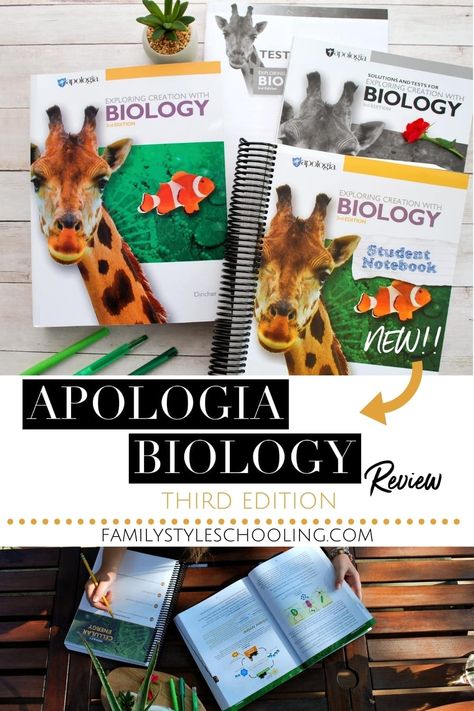 Apologia Physical Science, Biology Lesson Plans, Apologia Biology, Biology Experiments, High School Curriculum, Biology Labs, Biology Lessons, Student Notebooks, Homeschool High School