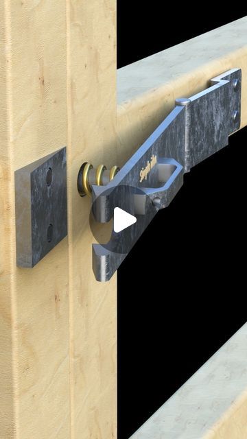 Sliding Door Lock Ideas, Barn Door Lock Ideas, Sliding Gate Lock Ideas, Diy Door Latch Ideas, Automatic Sliding Gate, Sliding Door Lock, Barn Door Locks, Diy Mud Kitchen, Beach Hacks Clever Ideas