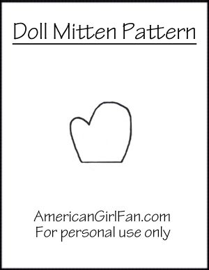 Gnome Mittens Free Pattern, Diy Mittens, How To Make Doll, Mitten Pattern, Make Doll, Glove Pattern, American Girl Doll Crafts, Mittens Pattern, Ag Dolls