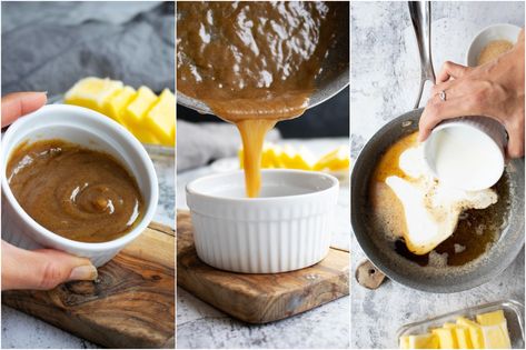 This keto caramel sauce contains butter, heavy cream, and monk fruit for a low-carb, sugar-free addition to your keto desserts. Keto Caramel Sauce, Keto Caramel, Almond Butter Smoothie, Keto Fruit, Fruit Health, Caramel Recipes Sauce, Keto Candy, Keto Ice Cream, Low Carb Treats