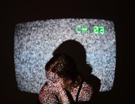 MaryJo Ericson on Instagram: “Self portrait from sometime last year • • • • • • #selfportrait #portraitphotographer #portrait #creativeportrait #projectorphotoshoot…” Self portrait, projector photo ideas, vintage, 90s grunge, television, tv, static tv, #retro #vintage Projector In Bedroom Photoshoot, Projector Portrait Photography, Photos With Projector, Projector Visuals, Projector Art, Projector Ideas, Project Runaway, Projector Photoshoot, Projector In Bedroom