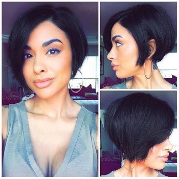 Bob Pendek, Kid Hairstyles, Brazilian Hair Wigs, Makeup Tip, Hairstyles Natural, Hair Regimen, Short Bob Haircuts, Penteado Cabelo Curto, Cornrow