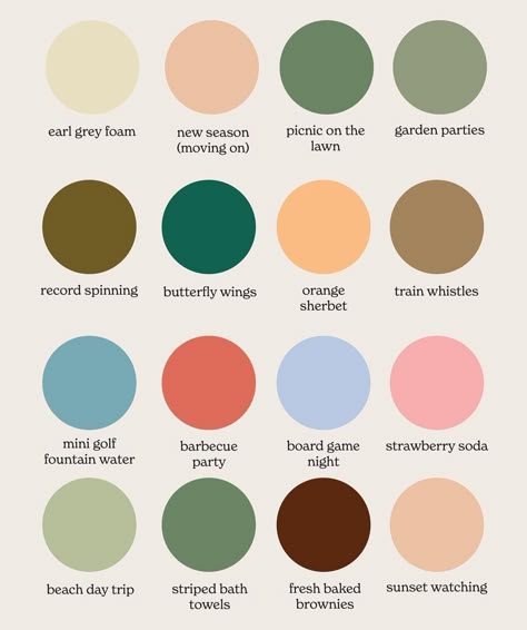 Months Color Palette, Jane Austen Color Palette, Mid Century Paint Colors, Summer In Florida, Rainbow Color Palette, Calm Color Palette, Pro Create, Procreate Tips, Color Of The Month