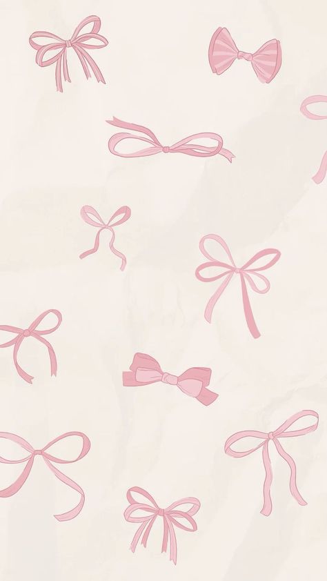 Pink Bows, Take A, Wallpapers, Pink, White