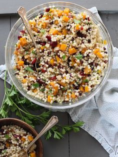 Autumn Couscous Salad | foodiecrush.com Couscous Recipe, Food Fall, Vegetable Recipe, Couscous Recipes, Recipe Vegetarian, Foodie Crush, Fall Recipe, Couscous Salad, Autumn Recipes