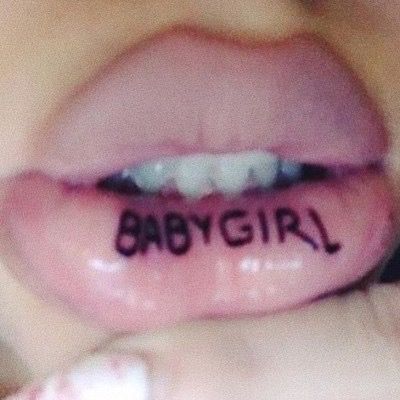 Inside Lip Tattoos, When She Cries, Inner Lip Tattoo, Like A G6, Sick Tattoo, Spiritual Tattoos, Stylist Tattoos, Lip Tattoos, Me Aesthetic