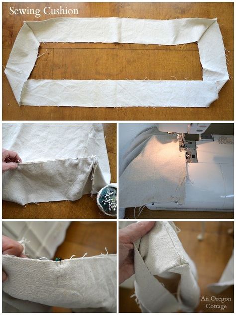 make a french mattress cushion a diy catalog knockoff, crafts, reupholster French Mattress Cushion, Diy Mattress, Cushions Diy, French Mattress, Sewing Cushions, Natural Bedding, Upholstery Diy, Sew Ins, Diy Cushion