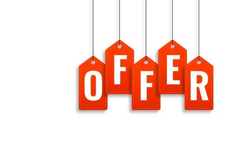 Promotional offer banner in price tag st... | Free Vector #Freepik #freevector Offers Poster, Offers Banner, Offer Poster, Price Tag Design, Offer Banner, Logo Illustration Design, Best Background Images, Logo Illustration, Varanasi