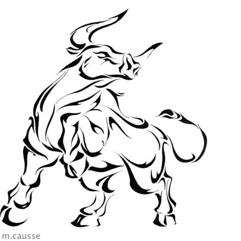 Taurus bull Taurus Bull Tattoos, Wild Bull, Taurus Bull, Bull Art, Bull Tattoos, Taurus Tattoos, Zodiac Sign Tattoos, 카드 디자인, A Bull