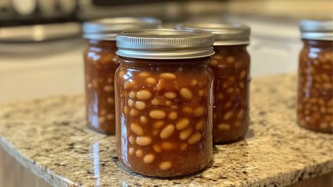 Canning Better Than Bushes Baked Beans, Canning Homemade Baked Beans, Better Than Bushes Baked Beans, Baked Beans Bush's Recipe, Pressure Canning Baked Beans, Baked Beans Canning Recipe, Bush Baked Beans Recipe, Canning Baked Beans Recipe, Bush Baked Beans