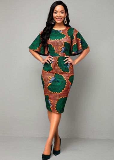 Dresses online for sale Printed Dress Patterns, Zambian Chitenge Dresses, 2023 Dress Design, Kitenge Dress Designs Unique, Ethnic Print Dress, Kitenge Fashion, African Attire Dresses, Best African Dresses, Short African Dresses