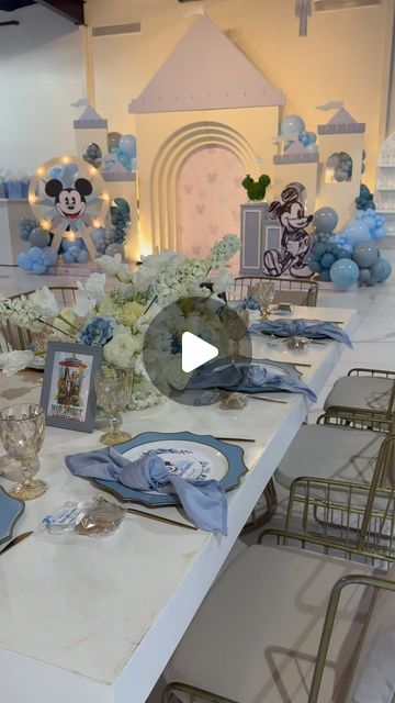 La Condesa Event Center on Instagram: "A magical baby shower 💙✨

#disneyland #disneybabyshower #babyland" Disney World Baby Shower Ideas, Cinderella Baby Shower Ideas, Disney Baby Shower Themes, Cinderella Baby Shower, Work Baby Showers, Disney Baby Shower, Event Center, Baby Disney, Baby Shower Themes